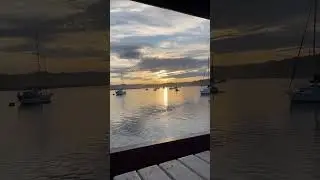 南非/奈斯那遊湖 /美麗的黃昏湖景