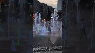 Поющий фонтан в Рязани.