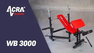 Acra Brother WB3000 - sestavení posilovací lavice
