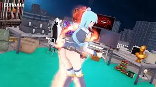 Aqua Konosuba Shusei!! Loli God Requiem ElTioAle 