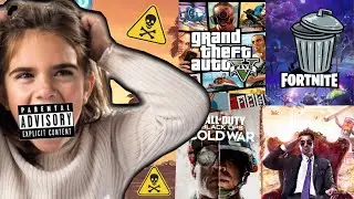 Trolling Toxic Gamer Girl On Different Games