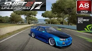 Need for Speed: Shift 2 Unleashed on AMD A8 7600 and GTX 1050 TI