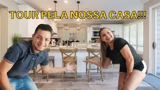TOUR PELA NOSSA CASA-MOSTRAMOS TUDO