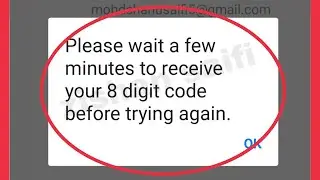 Fix Messenger OTP not working Please wait a few minutes to receive your 8 digit code before trying