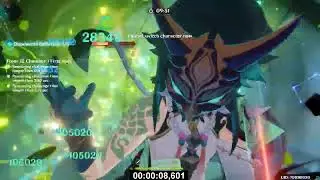 21 SEC Xiao C6 12-1-1 Spiral Abyss 4.5 Genshin Impact Speedrun