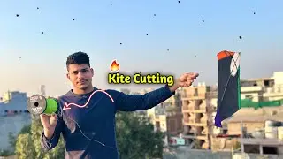 Kite Cutting with *Mono Kite* | Kite Fighting| Kite Flying |