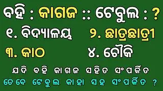 Analogy Question Answer | Practice based Question | Basic reasoning || for IV Class posts under Gk