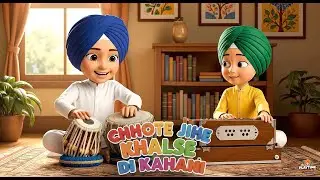 Chhote Jihe Khalse Di Kahani | Punjabi Rhymes for Kids | ਛੋਟੇ ਜਿਹੇ ਖਾਲਸੇ ਦੀ ਕਹਾਣੀ | Nikka Khalsa