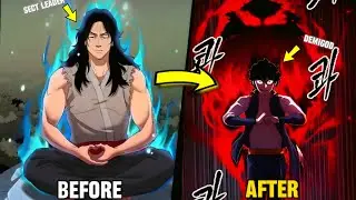 💥Mc Come Back After 140yrs Later By Tricking A Kid And Taking Over His Body💀#manhwa #manhwareview