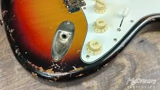 MyDream Partcaster Custom Built - Heavy Relic Sunburst SRV