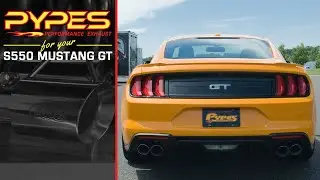 Pypes Exhaust Products for Your S550 Mustang GT
