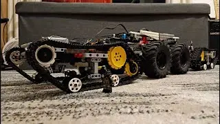 Lego RC mobile base chassis