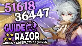 Guide RAZOR 2022 ! Artéfacts, Teams & Armes ! | Genshin Impact