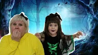 Scares mom on Halloween day Ninelka Watercolor