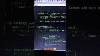 inventory display IDE dev c++ 