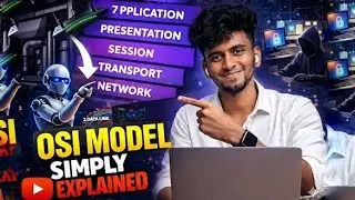 OSI Model Explained Simply | 7 Layers Made Easy | How Data Travels