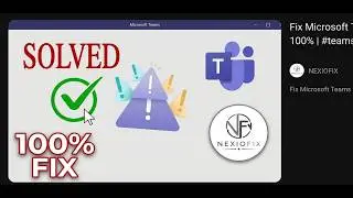Fix Microsoft Teams Error “Sorry We’ve Run Into an Issue” (100% Working | Cache + PowerShell Fix)
