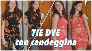 DIY TIE DYE SETS con candeggina