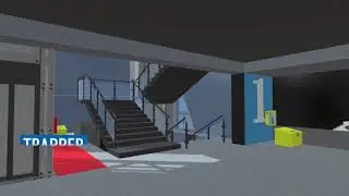 Flowcrete Norway - Car park fly through animation