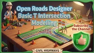 Basic T Intersection Modelling in Open Roads Designer
