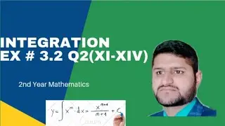 2nd year maths|Chapter 3|Ex3.2|Q2|Integration