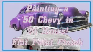 Budget Paint Job on a Chopped ’50 Chevy | Sealer, Base & Flat Clear Finish