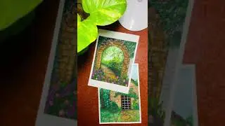 Art Transition #art #watercolor #shorts #watercolorpainting #artist #youtubeshorts #artvideo