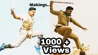 RRR Making Scenes | RRR Behind the Scenes | Ram Charan fight Making Scene | S S Rajamouli | NTR