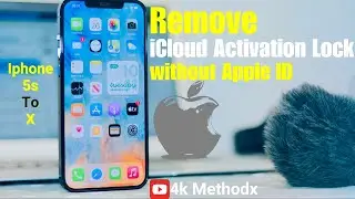 Remove iCloud Activation Unlock lock on Apple iPhone 5s to X in 8 Mins[IOS 11/12//13/14/16