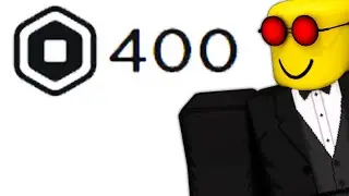 Your First 400 Robux Be Like...
