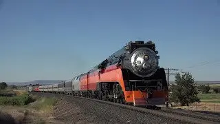 Southern Pacfic 4449 Cascades Daylight Portland to Bend Excursion 4K
