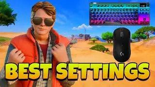 *NEW* Best Keyboard SETTINGS in Chapter 7 + Sensitivity (Fortnite Tutorial)
