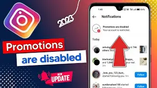 Promotions are disabled | promotions are disabled your account is restricted