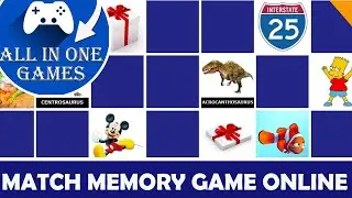 How to play match and move memory in hindi | All in one Games | allinonegames.online
