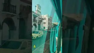 Картахена из окна автобуса, Колумбия