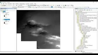 Mosaic raw DEM from ASTER images in ArcGIS