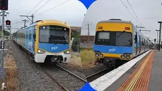 Metro Trains Comeng and Siemens at Batman