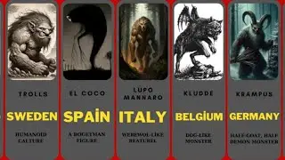 Legendary beasts from different countries | Comparison of the most feared monsters