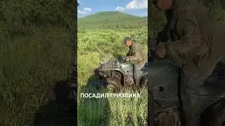 Ямаха, посадил в болоте