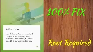 Samsung Health ( Error: Samsung Health cannot be opened on a rooted device) FIX!!