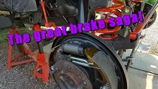 Hilux surf gen 3 rear brakes fitting and adjustment