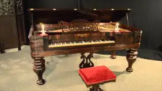Empire Style Wm. Knabe & Co. Square Grand Playing Nutcracker Suite