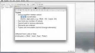 Python: Tuples
