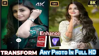 How To increase image Clarity In photoleap | Low Quality photo Convert to 4K Editing | Photoleap Ai