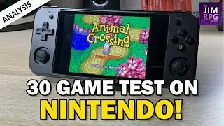 Anbernic RG552 - 30 Game Nintendo 64, DS, Gamecube Showcase! Pushing the limits of RK3399!