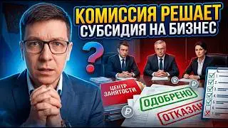 Как успешно пройти комиссию в центре занятости для получения субсидии на бизнес. Марясов Владислав.