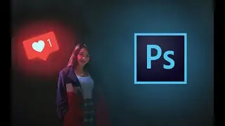 Glowing Social Media Icon (Photoshop Manipulation) | Full Tutorial