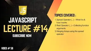 Spread & Rest Operators in JavaScript | Merge Arrays & Objects | Function Arguments | JS Tutorial