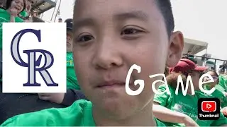 I Went To A Colorado Rockies Game!