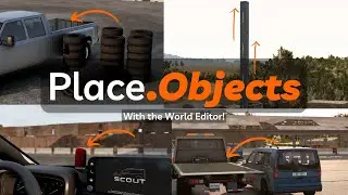 How to move objects in BeamNG! | 4K